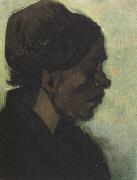 Vincent Van Gogh Head of a Brabant Peasant Woman with Dard Cap (nn04) Sweden oil painting artist